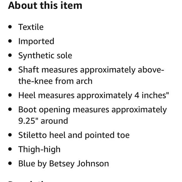 NWB Betsey Johnson Jozie Stretch Boot - Picture 5 of 6